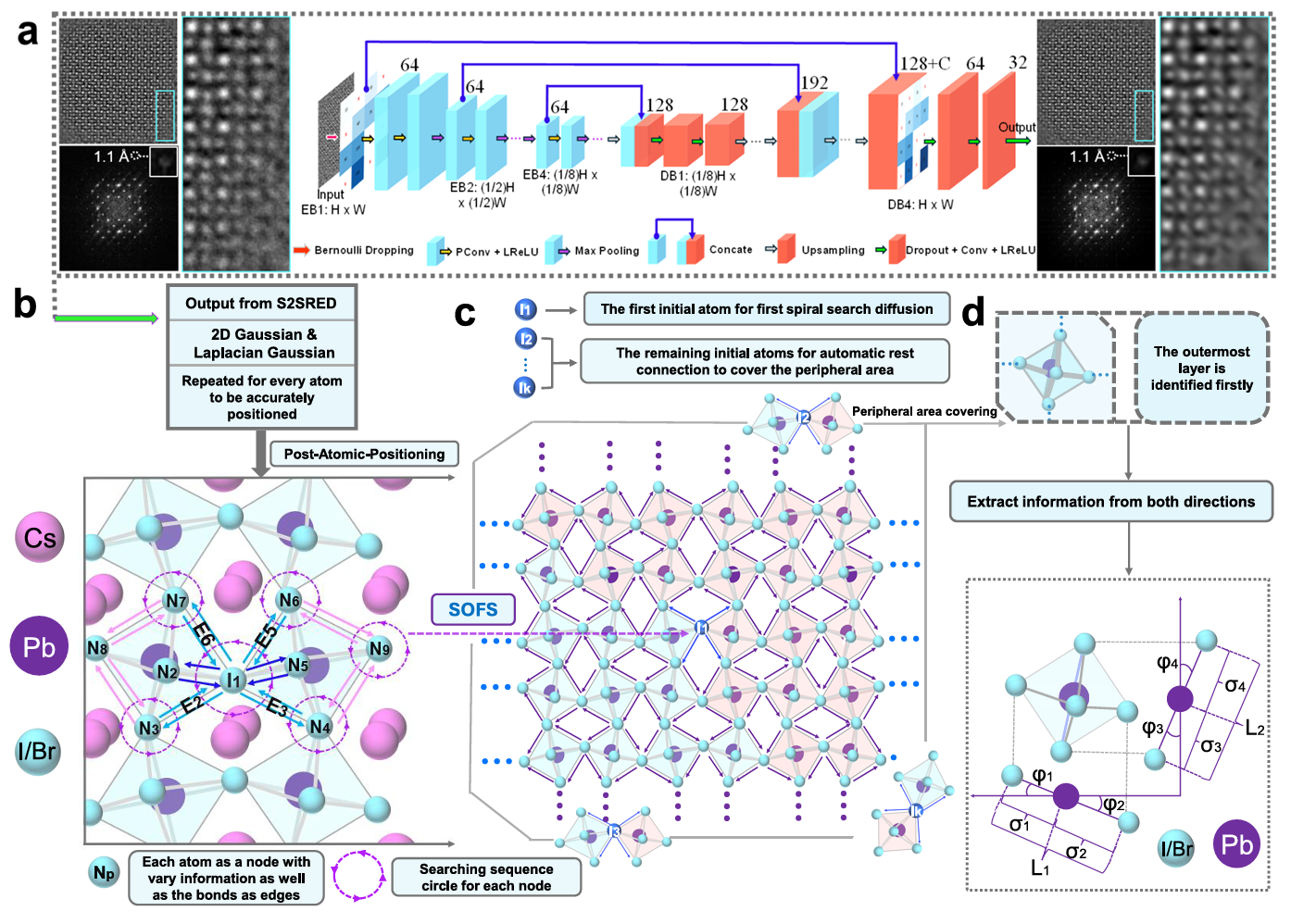 Machine-vision framework for octahedral network reconstruction and structural analysis of perovskite quantum dots